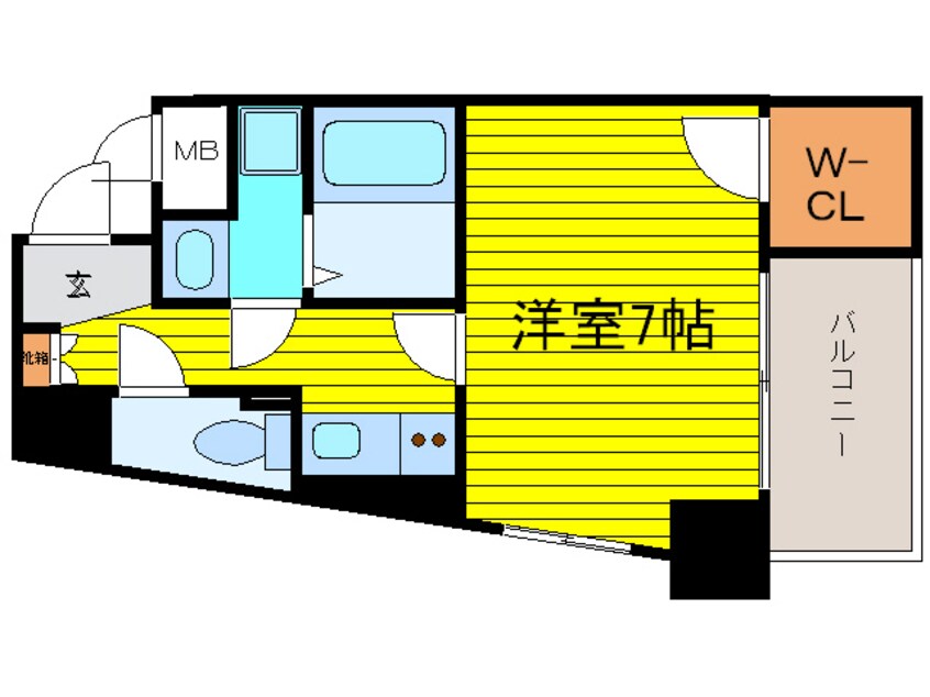 間取図 プレサンス中之島公園パークレジデンス