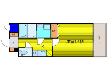 間取図 S-RESIDENCE　Hommachi　Marks