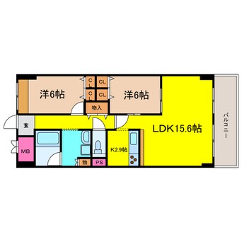 間取図 天満リバーサイドプラザ