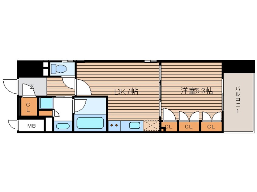 間取図 セイワパレス大手前西