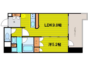 間取図 セイワパレス大手前西