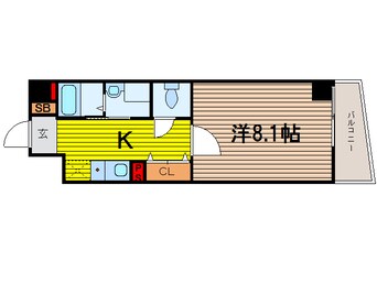 間取図 アスティオン大手通