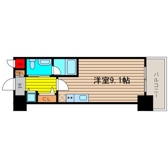 間取図 ISM谷町六丁目（旧プライムアーバン安堂寺）