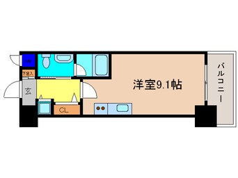 間取図 ISM谷町六丁目（旧プライムアーバン安堂寺）