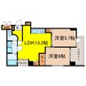 ヒルズ扇町 2LDKの間取り