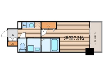 間取図 ミュプレ北浜