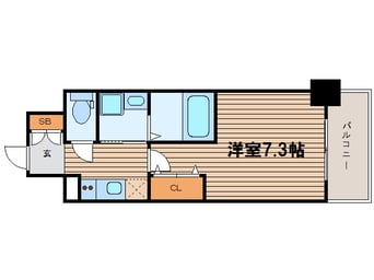 間取図 ミュプレ北浜