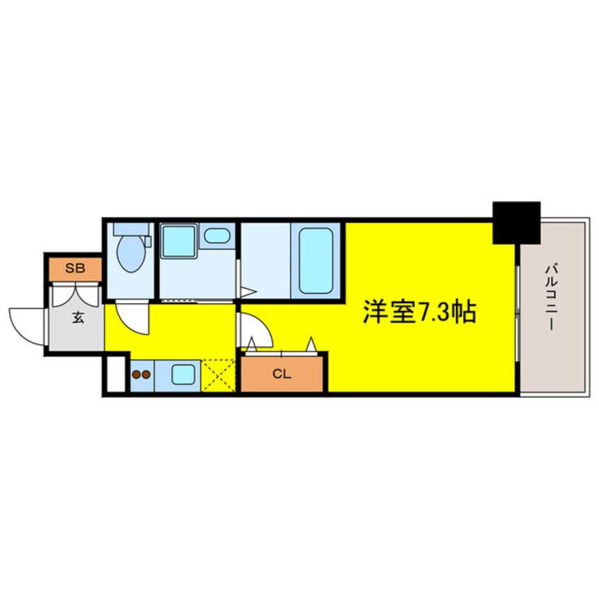 間取図 ミュプレ北浜