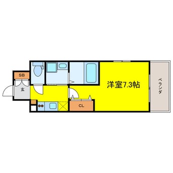間取図 ミュプレ北浜