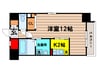 大阪メトロ谷町線/東梅田駅 徒歩9分 5階 築17年 1Kの間取り