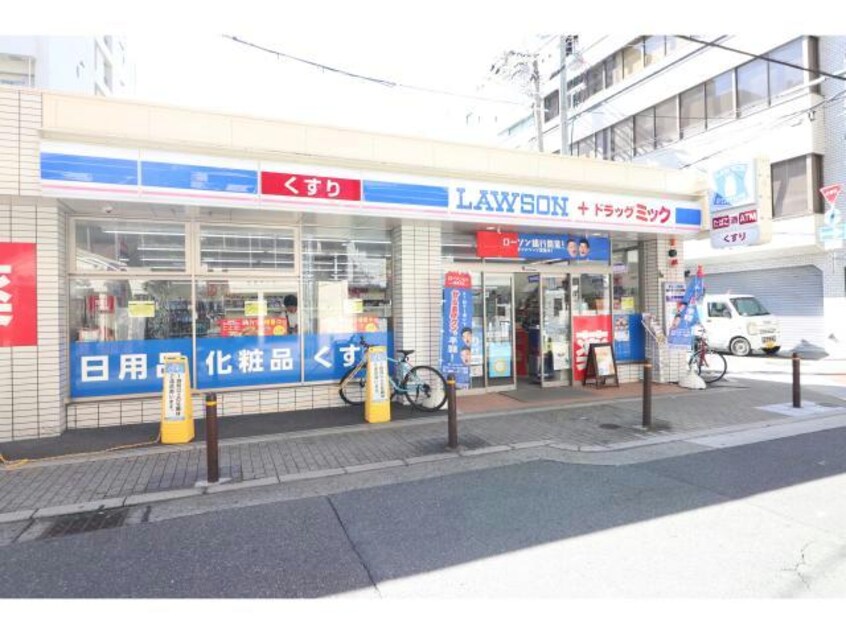 ローソンドラッグミック西天満四丁目店(コンビニ)まで170m 大阪メトロ谷町線/東梅田駅 徒歩9分 4階 築16年