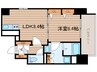 レジェンドール大阪天満Ｇ－residence 1LDKの間取り