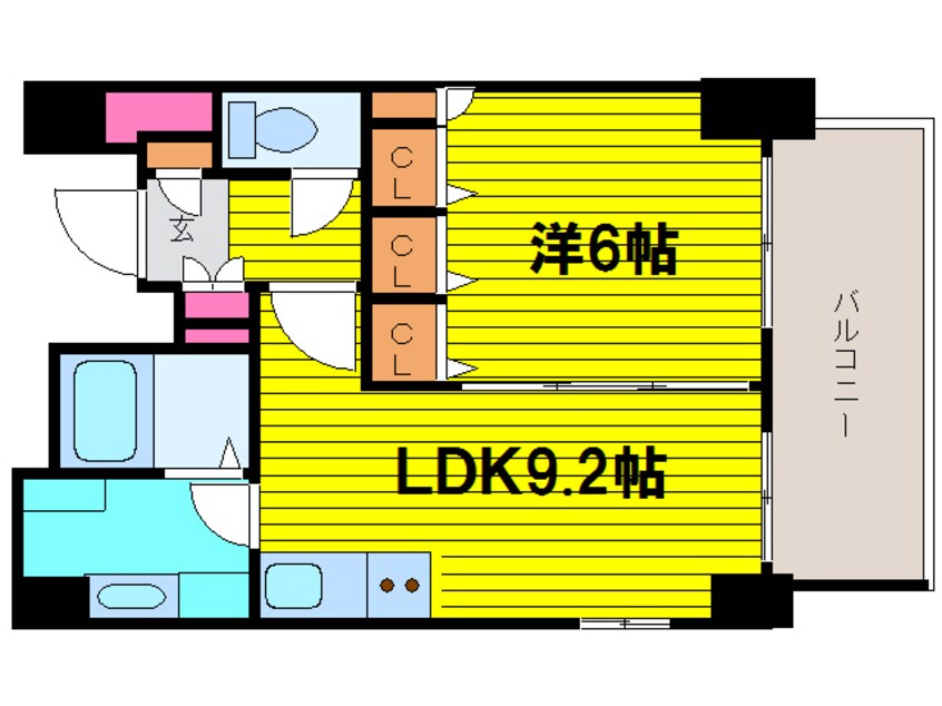 間取図 レジェンドール大阪天満Ｇ－residence