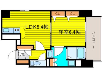 間取図 レジェンドール大阪天満Ｇ－residence