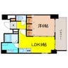レジェンドール大阪天満Ｇ－residence 1LDKの間取り