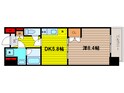 天満泉マンションの間取図