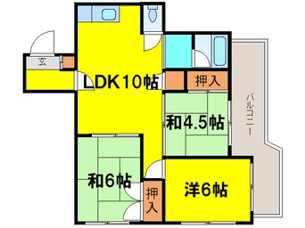 間取図 東邦マンション