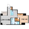 大阪メトロ谷町線/天満橋駅 徒歩8分 7階 築17年 1LDKの間取り