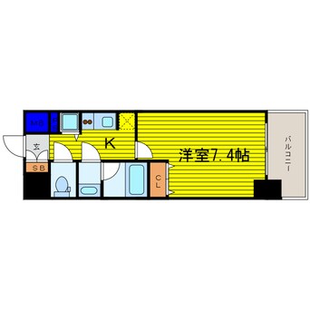 間取図 アーバネックス大阪城ＷＥＳＴ