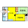 大阪メトロ谷町線/谷町六丁目駅 徒歩5分 4階 築34年 2LDKの間取り