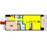 大阪メトロ堺筋線/堺筋本町駅 徒歩7分 7階 築16年 1LDKの間取り