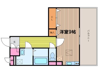 間取図 大阪メトロ谷町線/都島駅 バス10分大東町下車:停歩2分 1階 築16年