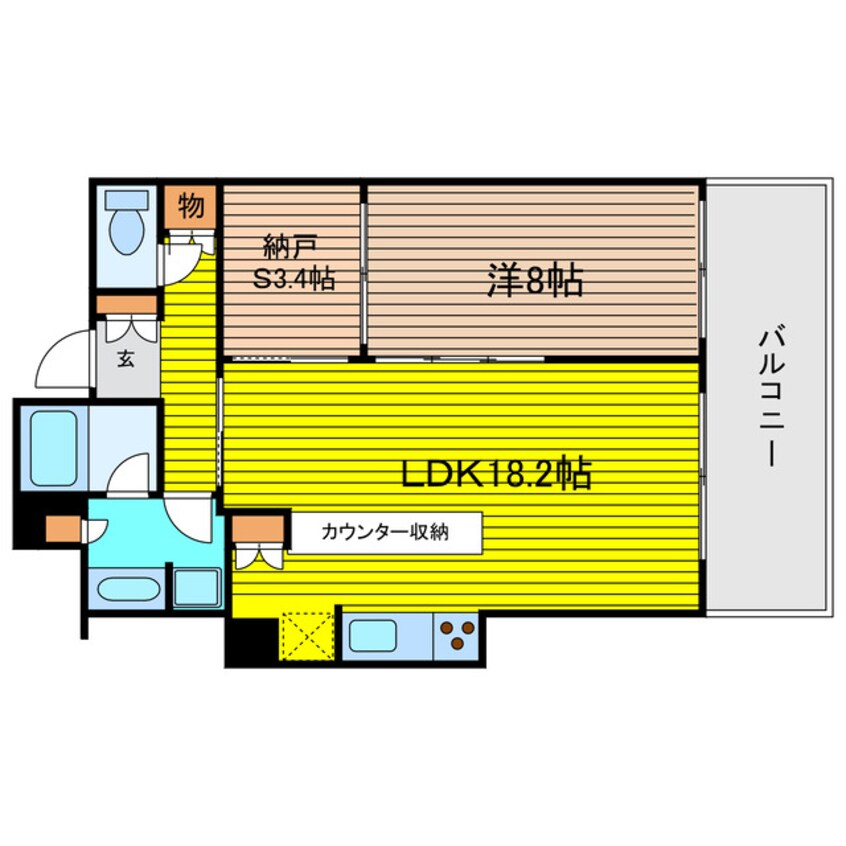 間取図 Ｎ4TOWER