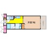 大阪環状線/京橋駅 徒歩5分 8階 築16年 1Kの間取り
