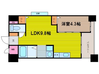 間取図 ノルデンハイム梅田東