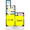 大阪環状線/福島駅 徒歩7分 4階 築26年 2Kの間取り