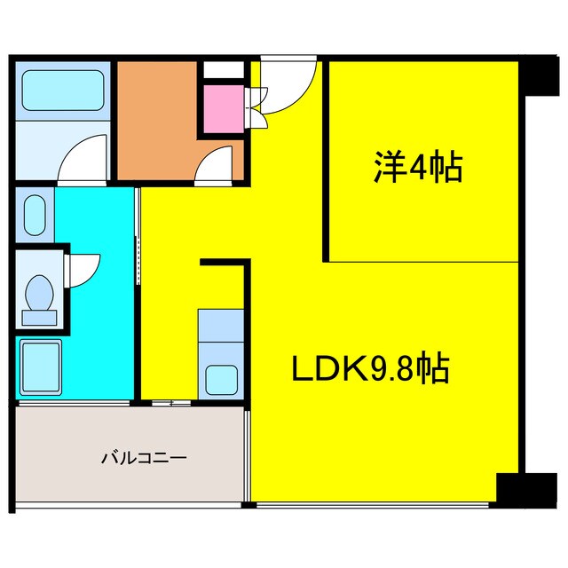 間取り図 クリスタルブライト本町東