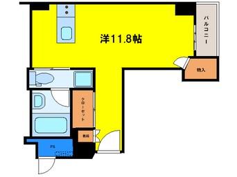 間取図 クリスタルブライト本町東