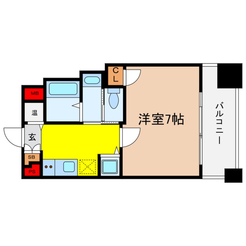 間取図 ＩＳＭ中之島レジデンス