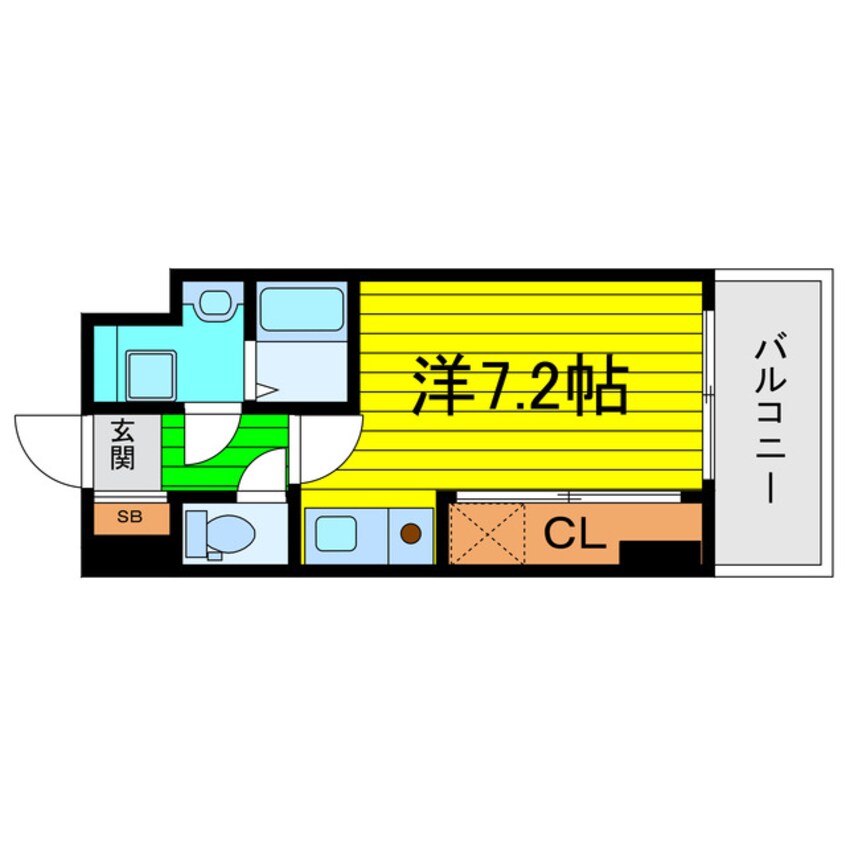 間取図 トレヴァンス梅田