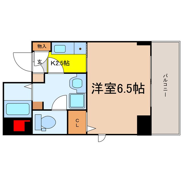 間取り図 アクアプレイス東天満