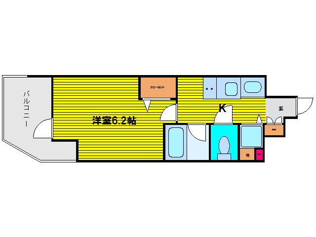 間取り図 アドバンス大阪城レガーレ