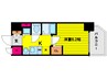 プレサンス谷町アルファ 1Kの間取り