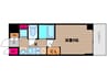 プレサンス谷町アルファ 1Kの間取り