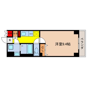 間取図 ドゥーエ玉造