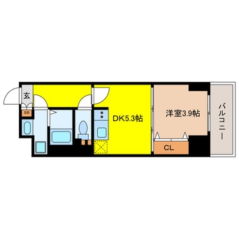 間取図 ドゥーエ玉造