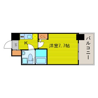間取図 セレニテ本町エコート