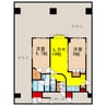 コンソラーレ同心 2LDKの間取り