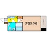 SERENITE北浜 1Kの間取り