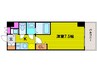 エスリード大手前 1Kの間取り
