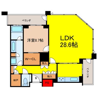 間取図 グランフロント大阪オーナーズタワー