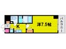 大阪メトロ堺筋線/北浜駅 徒歩3分 4階 築10年 1Kの間取り