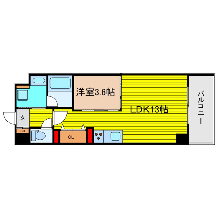 間取図 フェニックスコート