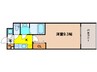 大阪メトロ御堂筋線/心斎橋駅 徒歩3分 13階 築11年 1Kの間取り