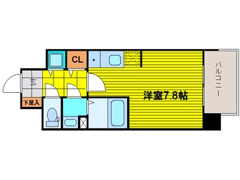 間取図 BLAU本町東