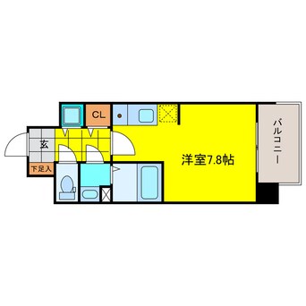 間取図 BLAU本町東